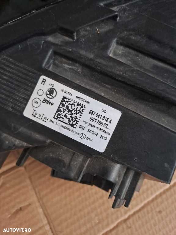 Far dreapta Skoda Scala Crystal Lighting original cod 657941016A - 5