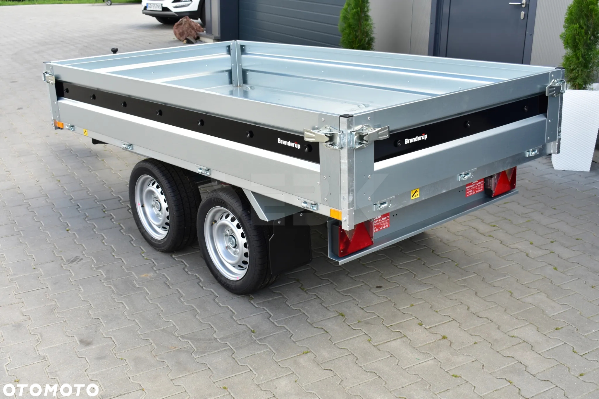 Brenderup SUPER WYWROTKA - KIPER BT4260 T OTWIERANE WSZYSTKIE BURTY - 7