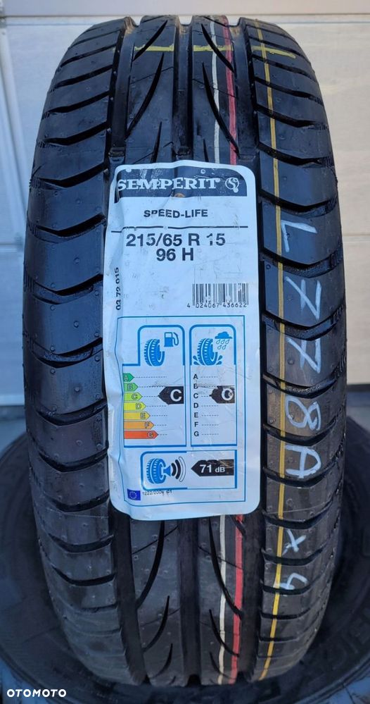 4x Semperit Speed-Life 215/65R15 96H L778A - 3