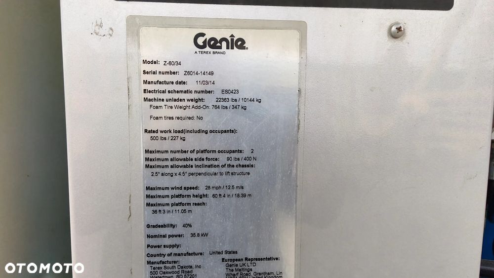 Genie Z 60 / 34 - 12