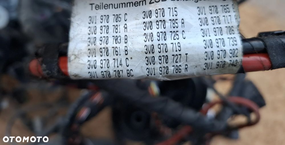 SKODA SUPERB III 2.0 tsi 280KM WIĄZKA INSTALACJA KOMORY SILNIKA 5Q0971111CF - 4