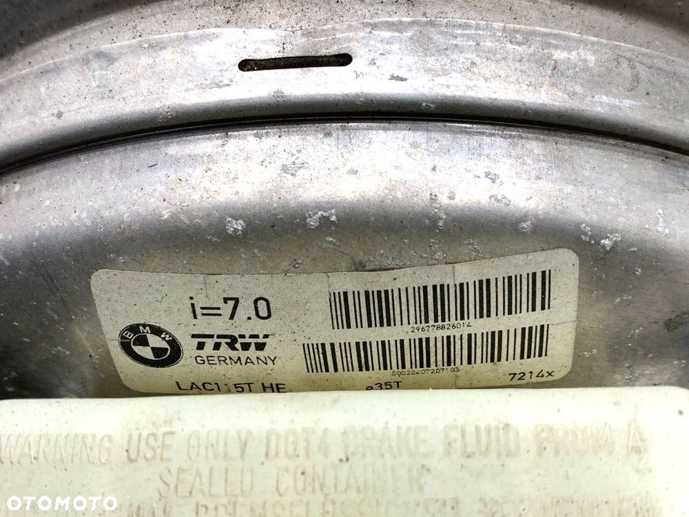 SERWO HAMULCOWE  BMW 5 (E60) 2003 - 2010 530 d 173 kW [235 KM] olej napędowy 2007 - 2009 6778826 - 4