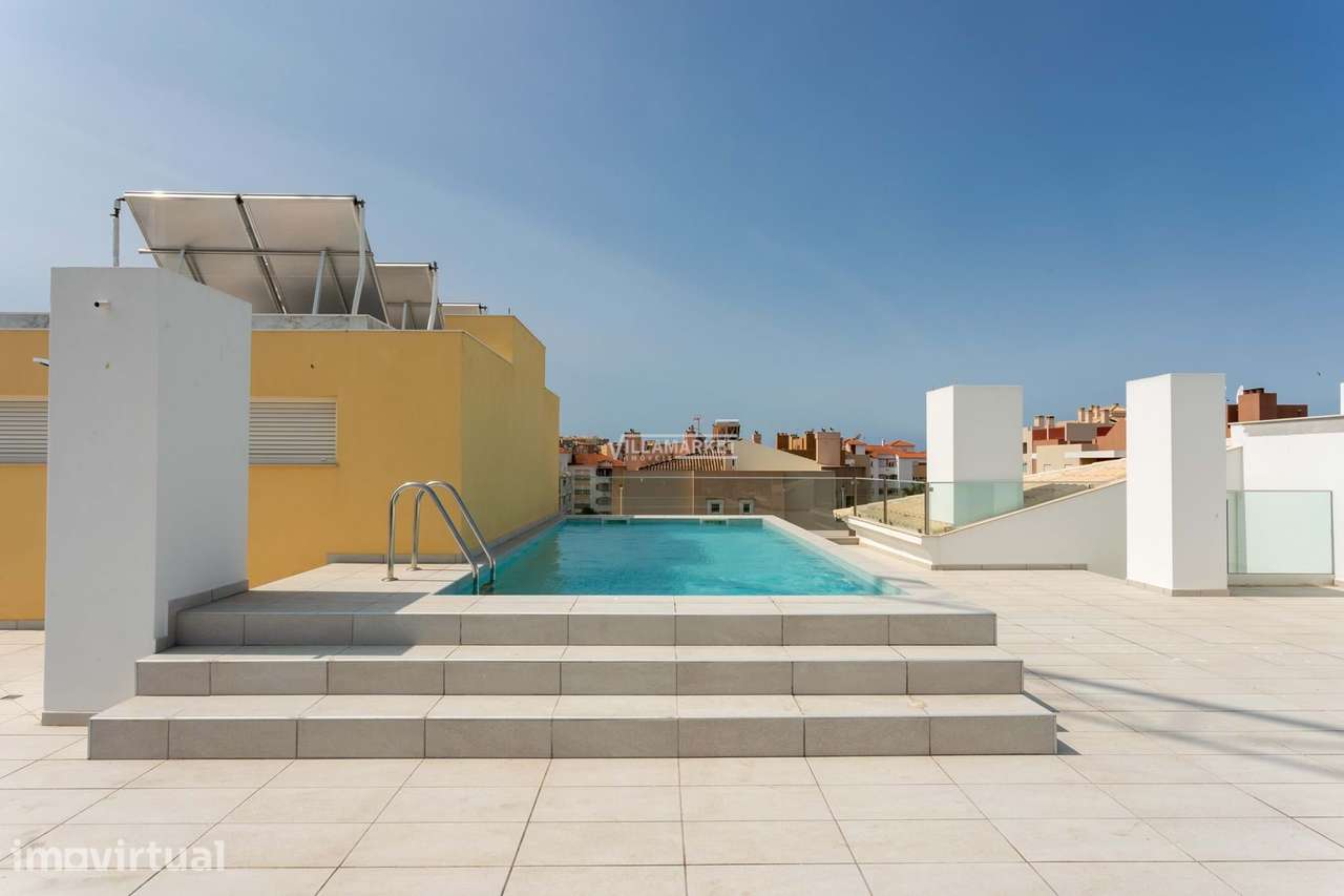 ÚLTIMO APARTAMENTO T2 NOVO COM PISCINA NA COBERTURA SITUADO EM LAGOS - Grande imagem: 2/32
