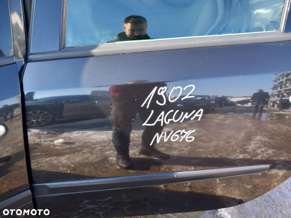 RENAULT LAGUNA II DRZWI LEWE TYLNE LEWY TYŁ KOMBI KOLOR: NV676 - 2