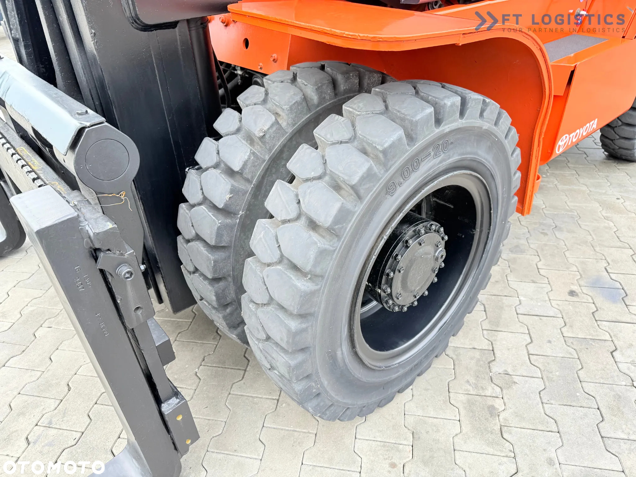 Toyota 60-5FD80 / DIESEL / DUPLEX - 4500MM / NOWE OPONY / KABINA OGRZEWANA / 8 TON / UDT / STAN IDEALNY - 5