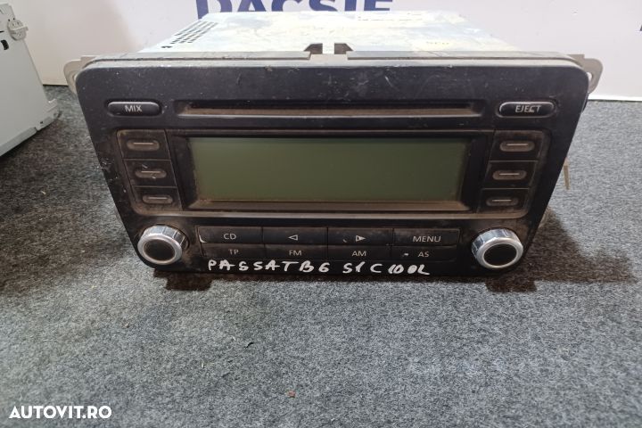 Radio cd 1K0035186L Volkswagen VW Passat B6 [2005 - 2010] wagon 5-usi - 1