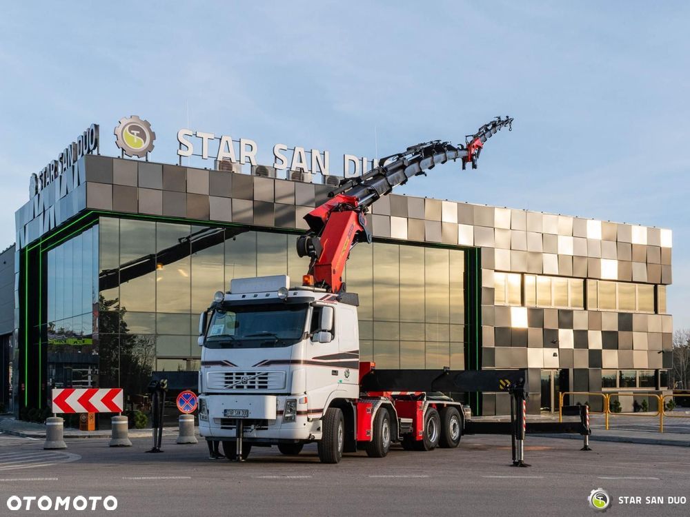 Volvo FH 520 8x2 PALFINGER PK 100002 HDS Żuraw Fly Jib - 2