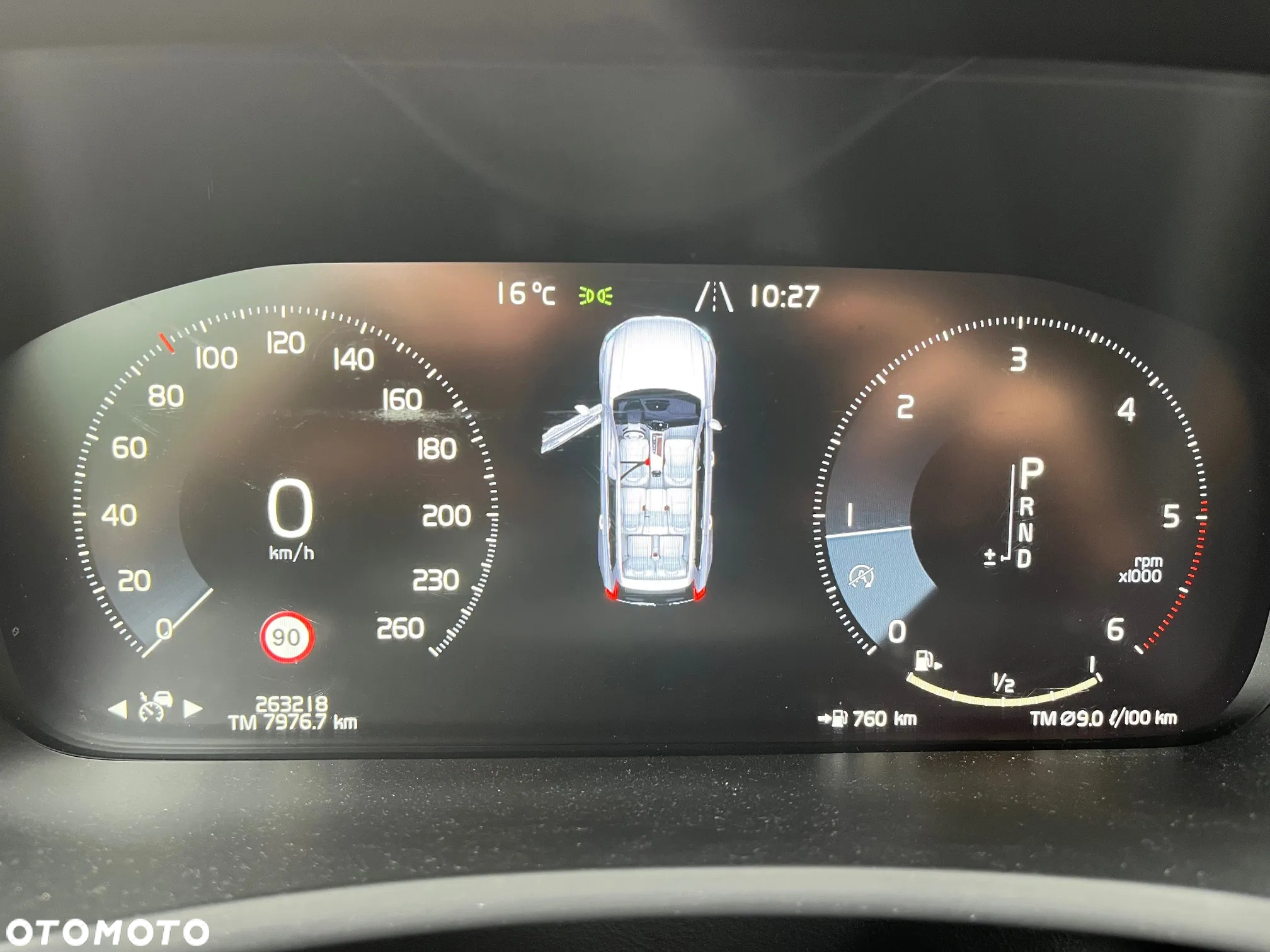 Volvo XC 90 D5 AWD Momentum 7os - 17