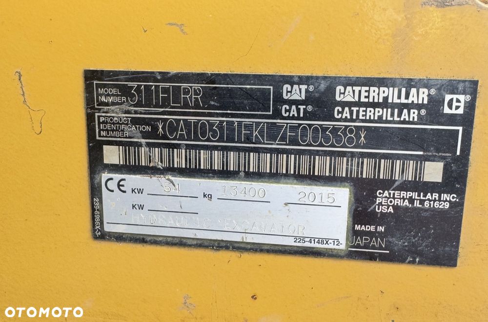 Caterpillar 311F L RR - 8