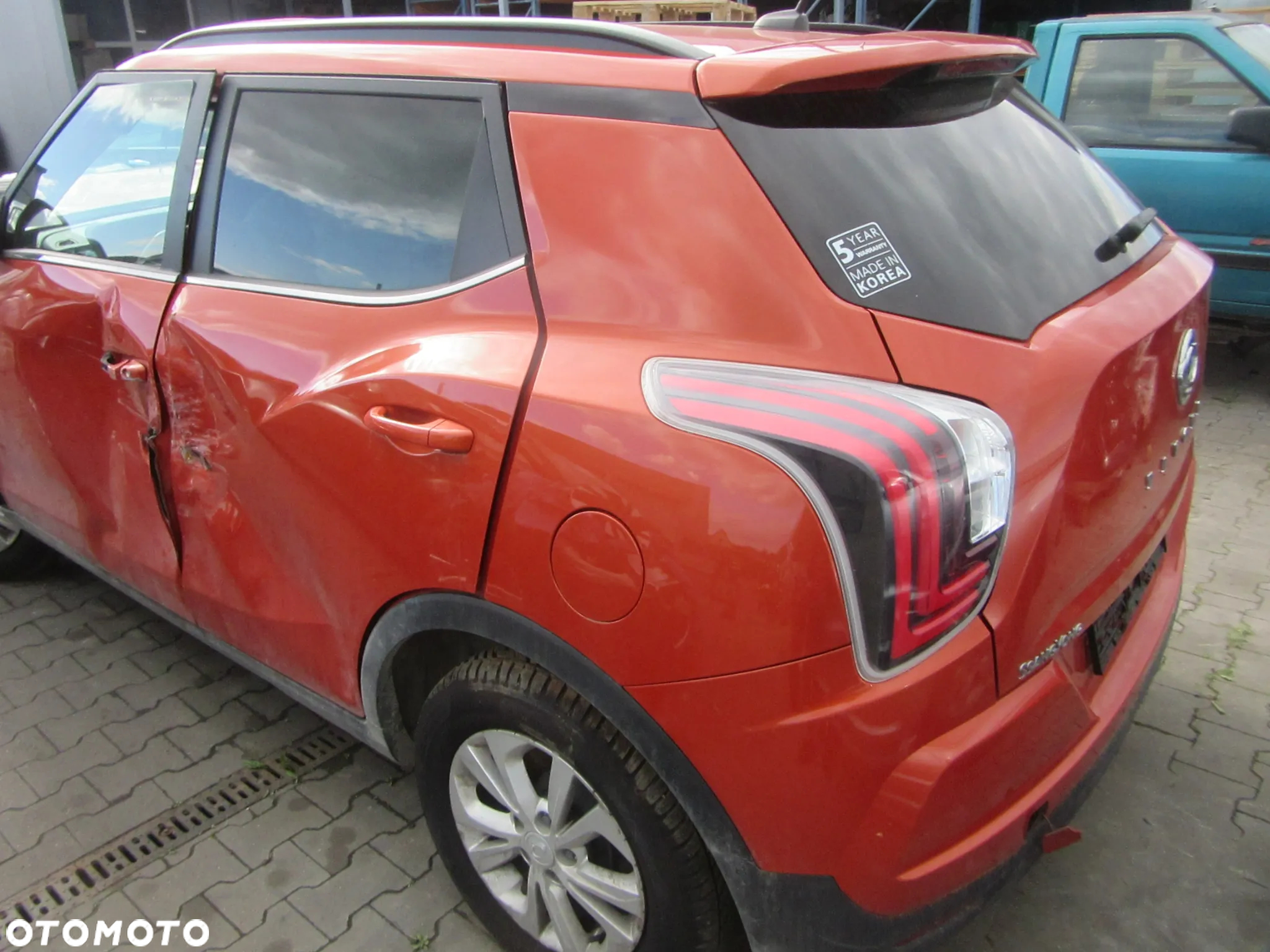 KLAPA BAGAŻNIKA SsangYong Tivoli Lift 2019 Wszystkie części - 3
