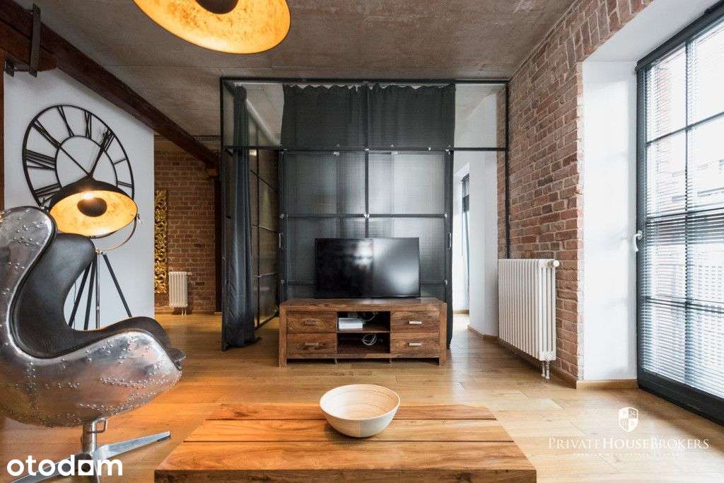 Klimatyczny loft na Zabłociu - 2 pokoje.