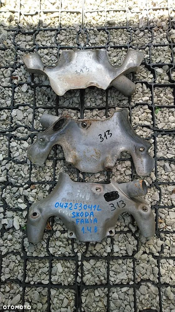 OSŁONA TERMICZNA KOLEKTORA WYDECHOWEGO VW AUDI SEAT SKODA - 11