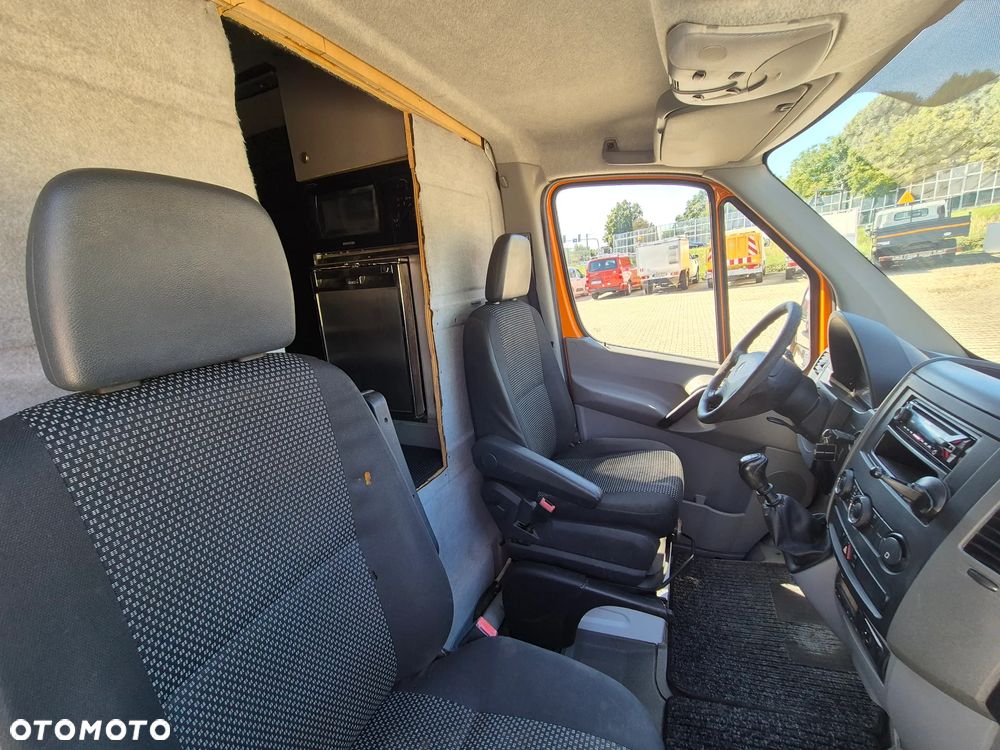 Mercedes-Benz Sprinter 518 CDi / INSPEKCJA KANAŁÓW / 3 KAMERY / SOCJALNE POMIESZCZENIE / W PEŁNI SPRAWNY / DO KANALIZACJI / ASENIZACYJNY / EURO 4 - 16
