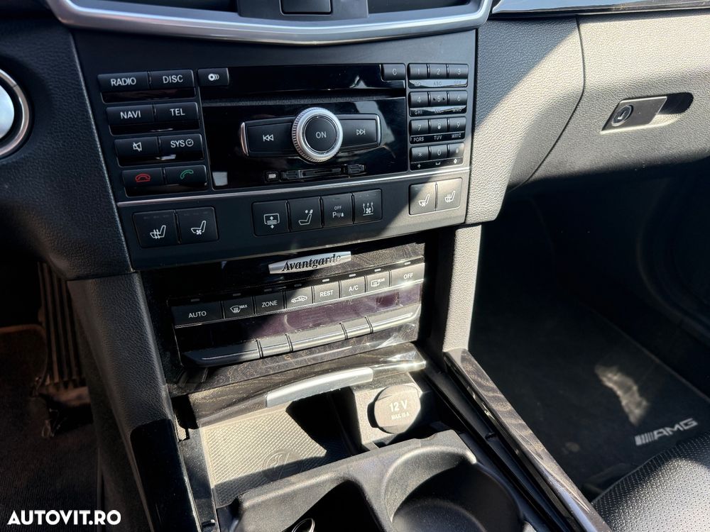 Interior mercedes e class w212 non facelift , ventilat, cu memorii, perdelute spate - 8