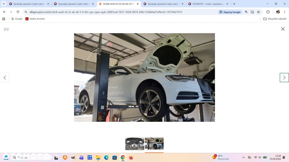 SILNIK AUDI A6 A7 A8 3.0 TFSI CGX REGENERACJA MONTAŻ - 2
