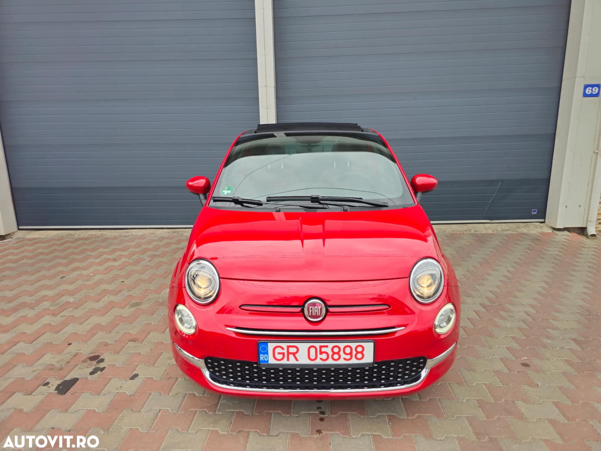 Fiat 500 Cabrio MHEV 1.0 Red - 2