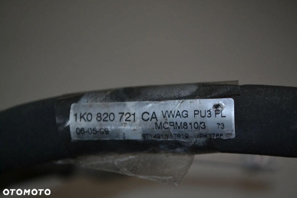 VW AUDI SEAT SKODA PRZEWÓD KLIMATYZACJI 1K0820721CA ORYGINAŁ - 5