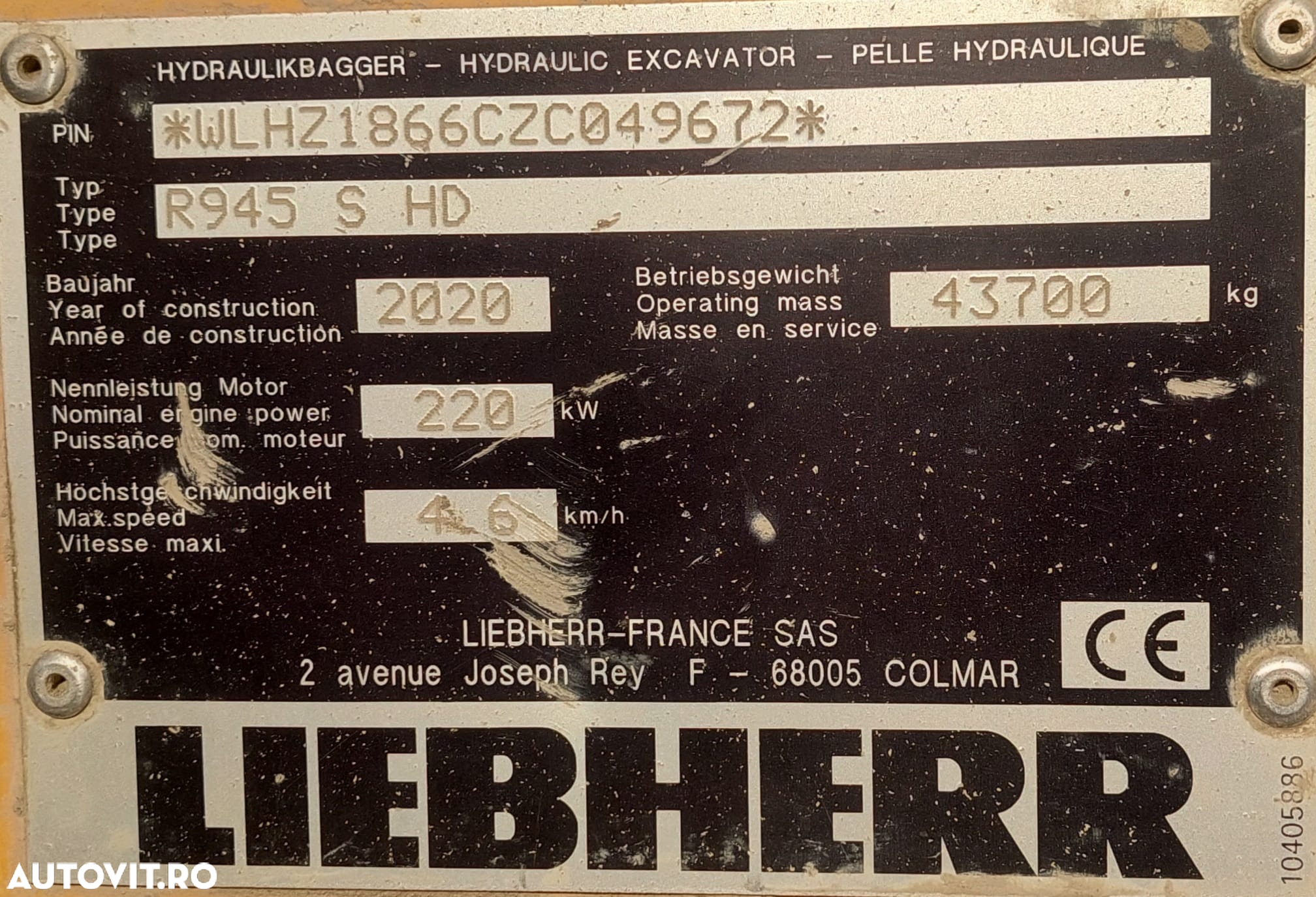 Liebherr R945 - 6
