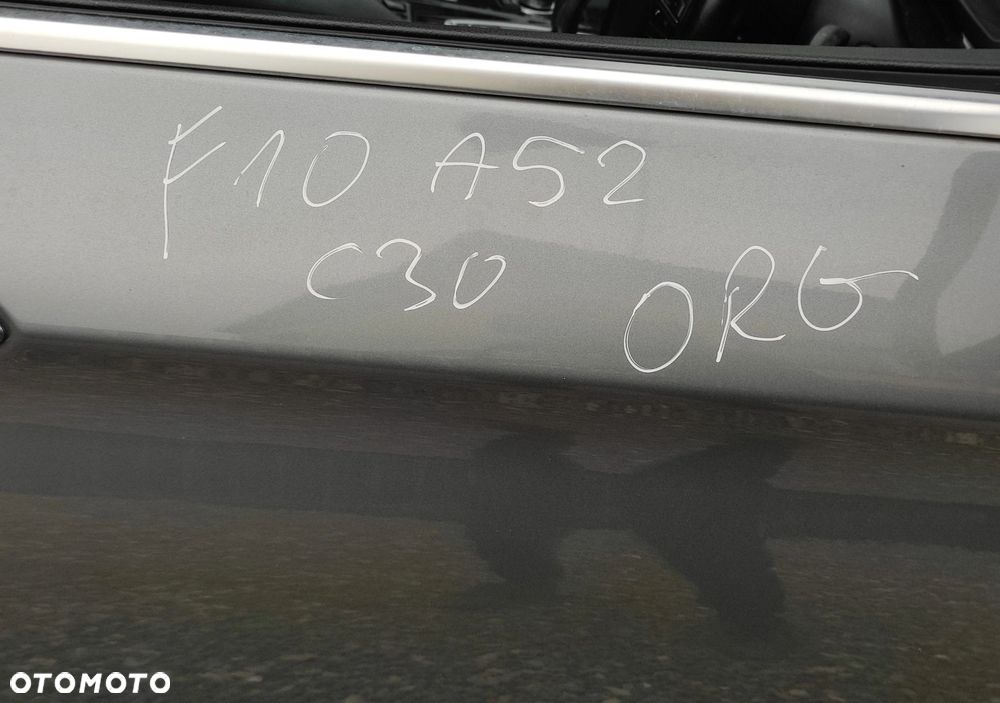 DRZWI PRAWY PRZÓD PRZEDNIE BMW F10 F11 A52 SPACEGRAU ORG LAKIER - 4