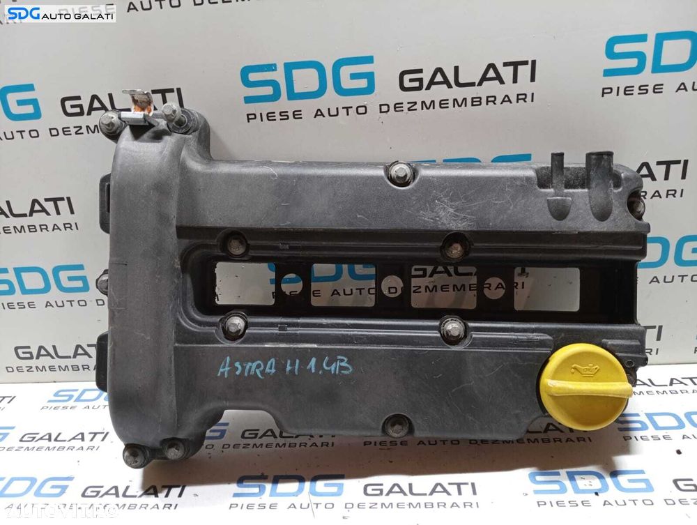 Capac Culbutori Chiulasa Chiuloasa Motor Opel Corsa D 1.2 B Z14XEP 2006 - 2014 Cod 55351461 F531002 [M5265] - 1