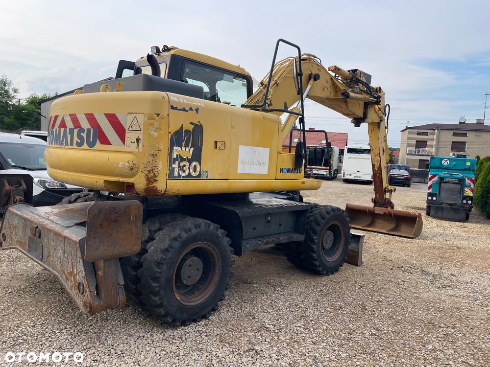 Komatsu Pw 130-7K koparka Kołowa obrotowa CAT JCB CASE LIEBHERR - 8