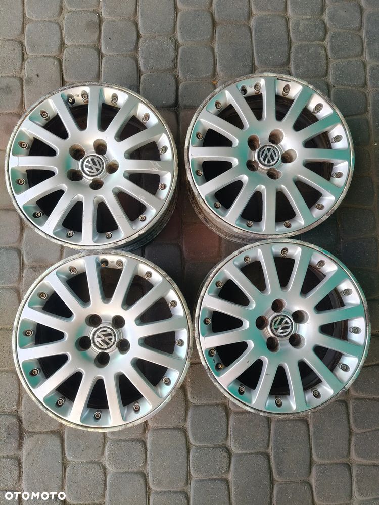 ALUFELGI ORYG. VW - 5x100 6.5Jx16 ET42 - GOLF IV IBIZA FABIA ROOMSTER - 1