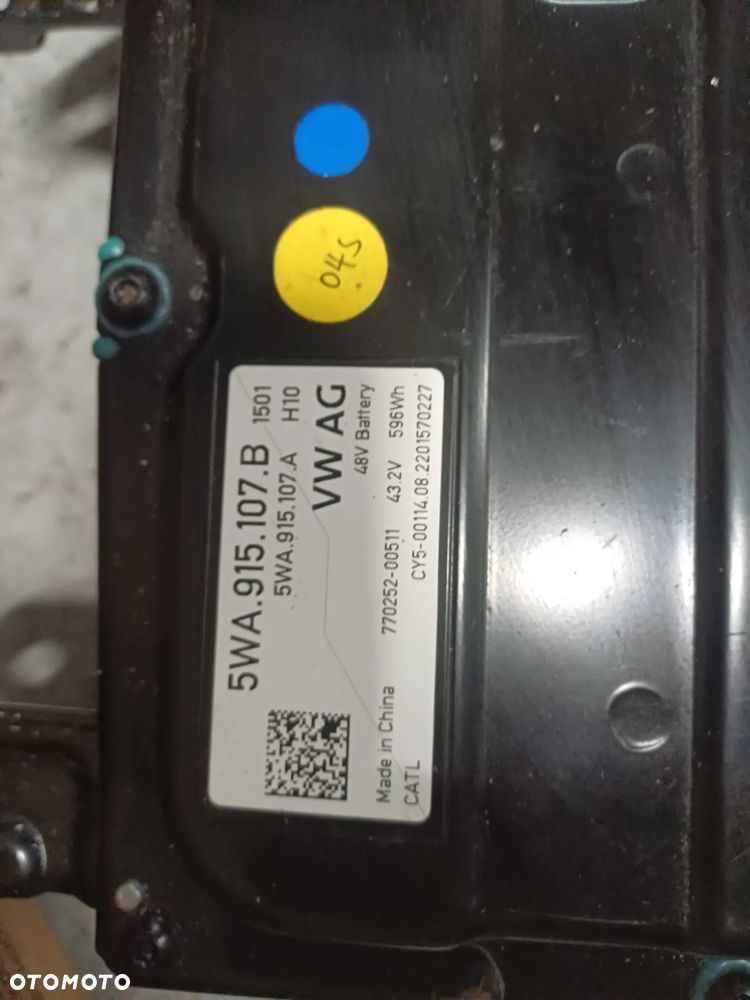 Bateria 5wa915107b Seat skoda audi Volkswagen mild hybrid hybryda akumulator - 2
