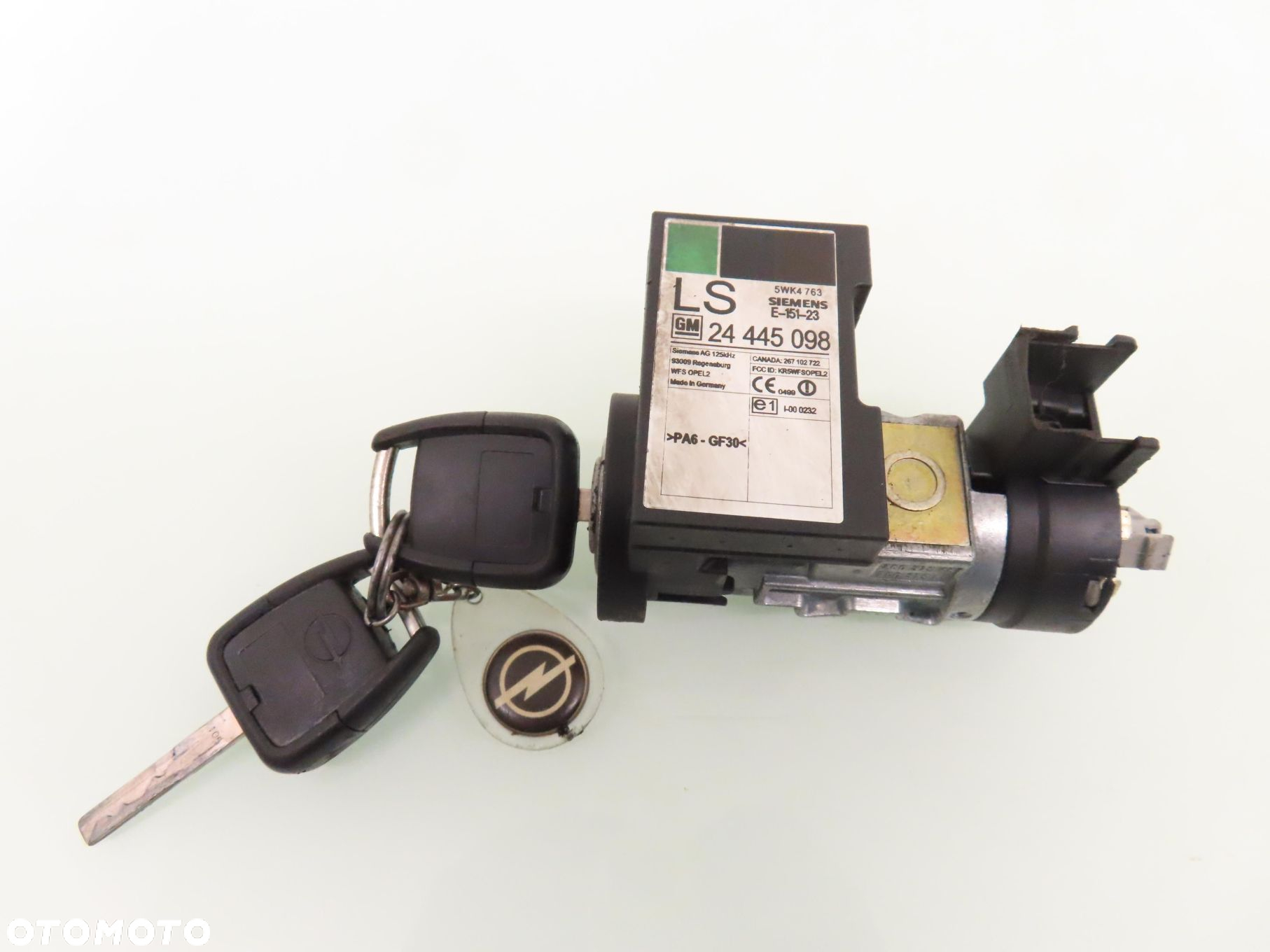 STACYJKA STEROWNIK OPEL OMEGA B 2.2 DTI 0281010273 24417198 26037948 - 5