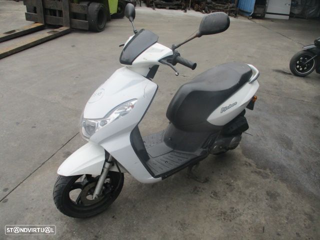 Carro MOT: 139QMBE   PEUGEOT KISBEE 2016 50CC     BRANCA GASOLINA - 1