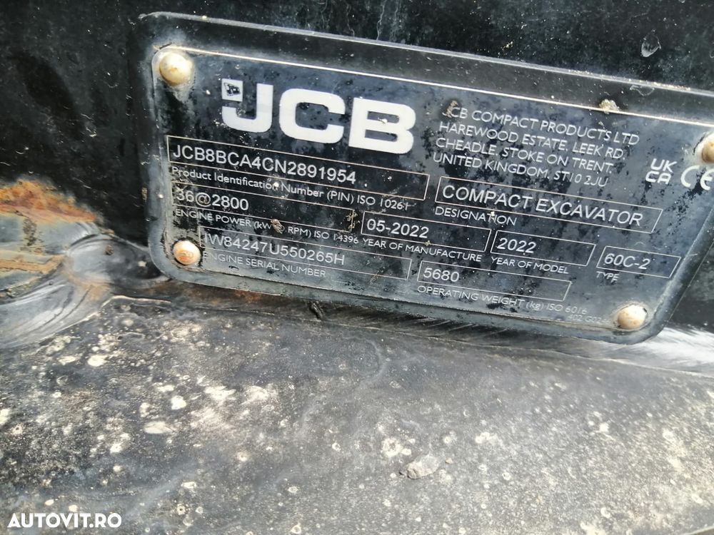 JCB 60C-2 Excavator, TOP !!! - 26