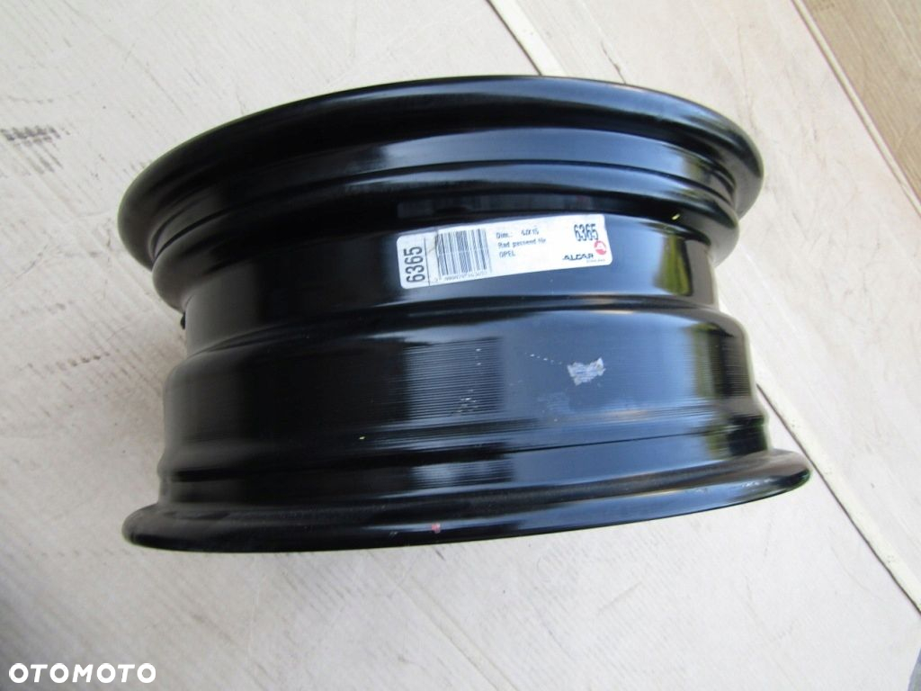 1x Felga Stalowa 15 Opel Astra J K V Chevrolet Aveo Trax 6j 5x105 ET37 - 5