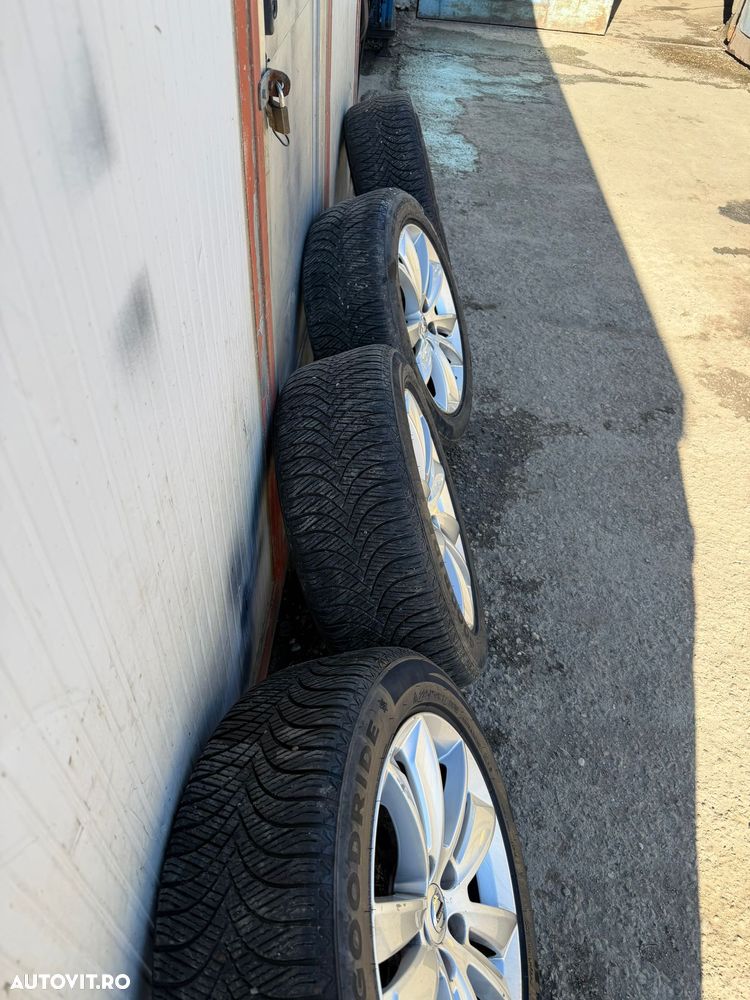 Set jante aliaj VOLVO V60, S60 an 2019-2024 cu cauciucuri allseason 225/50R17 dot 2024 ET40,5 ,5x108 - 6