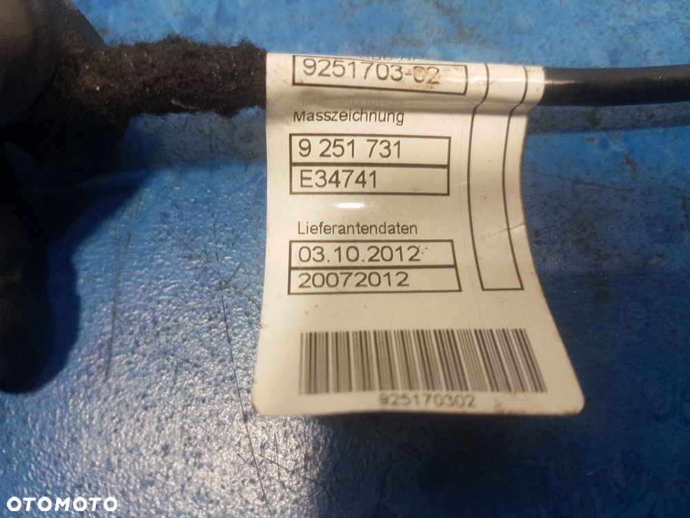 BMW 3 F30 328I KABEL PRZEWÓD USB 9251703 - 3