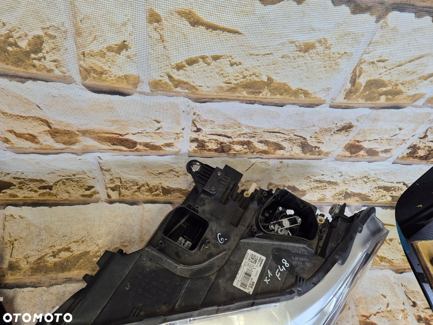 bmw x1 f48 full led lewa /prawa lampa europejska na wentylator - 6