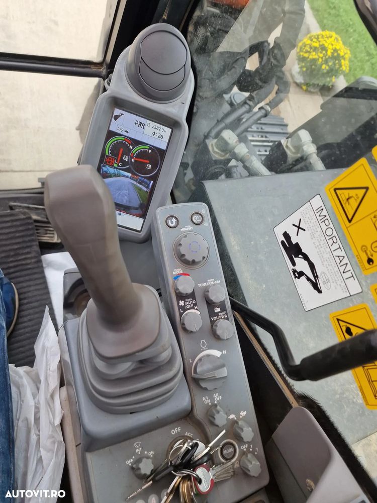 Hitachi ZX85-6, 2022, 2.582h, Masa Operationala 8,65t, CUPLA RAPIDA HIDRAULICA+3 CUPE NOI, SENILE NOI, Inst picon, camera spate, ad sapare 5m, ridica 4,5t, LAMA NIVELARE, Sistem antifurt, 58CP, Leasing 4 ani cu rata lunara 1300Eur/6500 lei,PROMOTIE 58.900eur - 3
