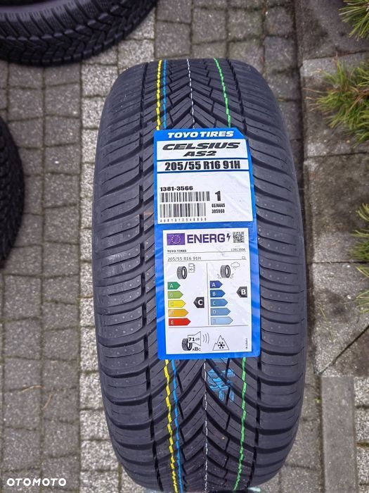 205/55R16 91H Toyo Celsius NOWE Wielosezonowe Całoroczne