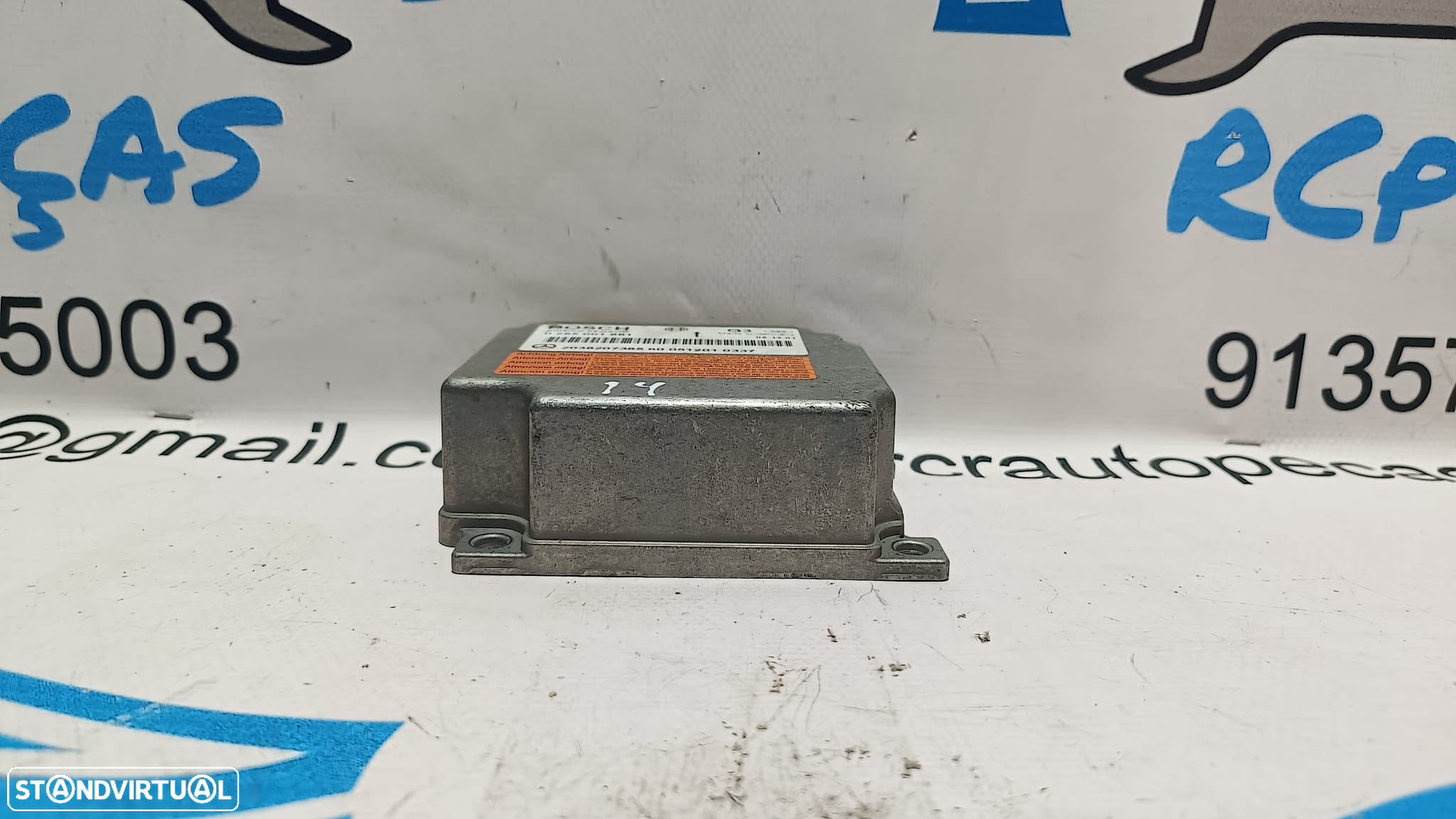 CENTRALINA ECU MODULO AIRBAG MERCEDES BENZ CLASS C W203 A2038207385 2038207385 0285001881 BOSCH COUPE CL203 CLC CLASS E W211 E220 CLK C209 W209 - 7
