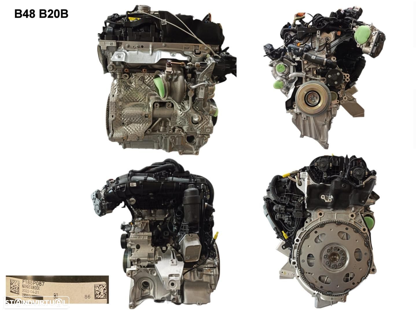 Motor Completo  Novo BMW 4 Coupé (G22) 430i B48B20B - 1