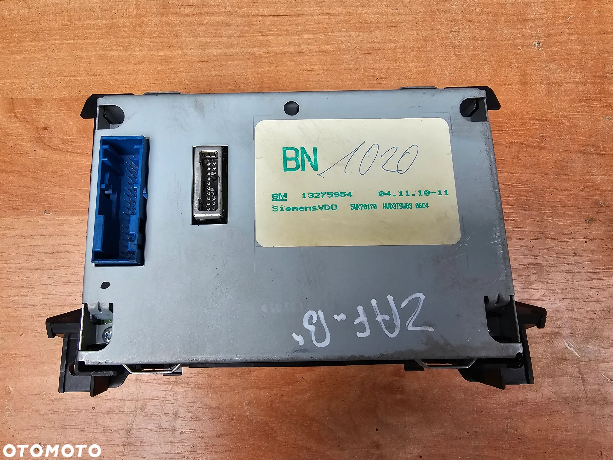 NAWIGACJA KOLOROWA RADIO PANEL MULTIFUNKCJA RAMKA OPEL ZAFIRA B DVD 90 NAVI PIANO BLACK CZARNE - 16