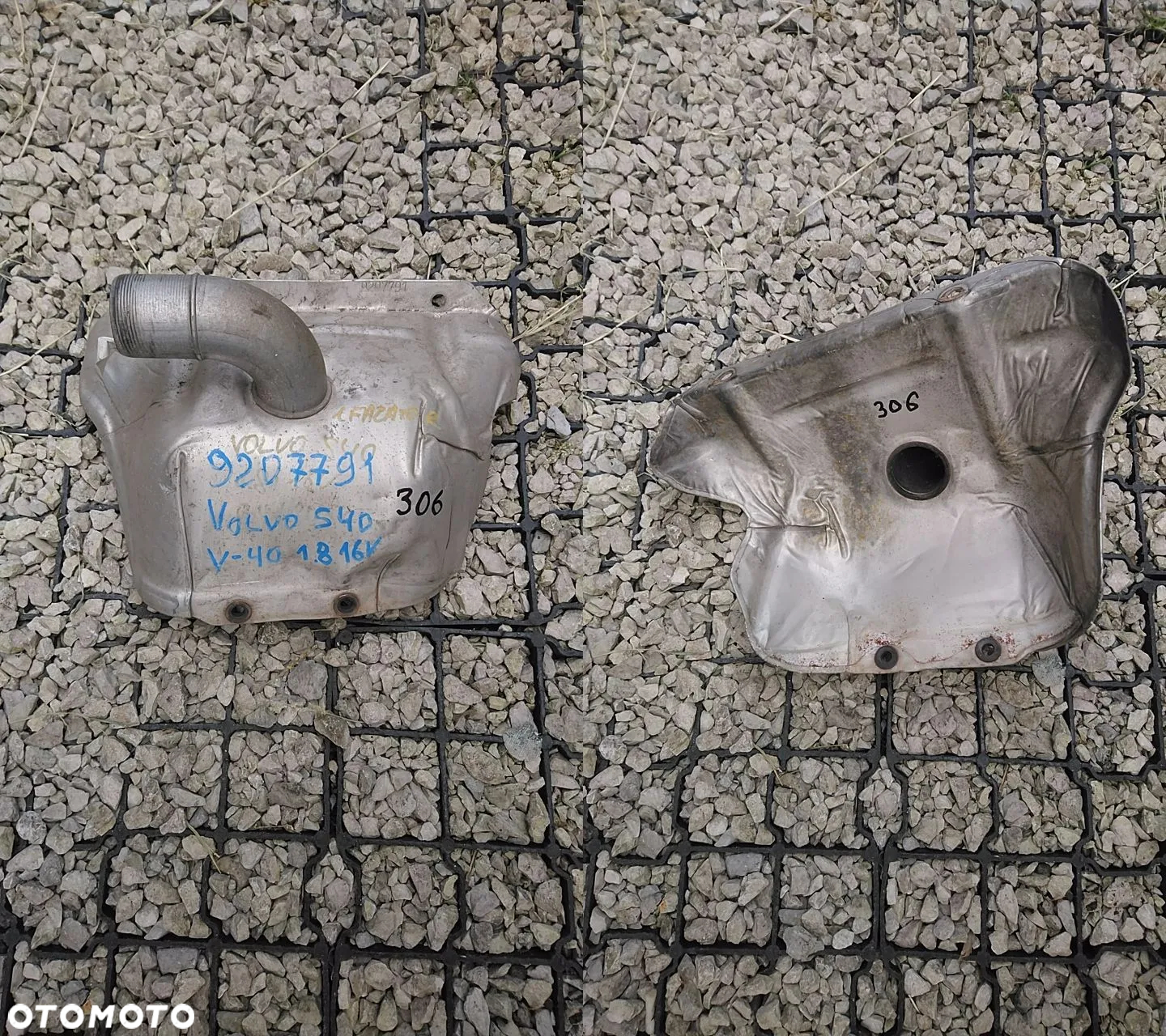 FORD VOLVO OSŁONA TERMICZNA KOLEKTORA WYDECHOWEGO - 5