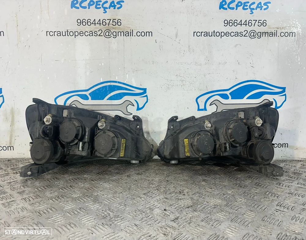 .Conjunto Oticas Farois Frente Frontal Esquerdo Direito Origina GM Opel Corsa Combo 13195926 13195925 2000 - 2011 - 4