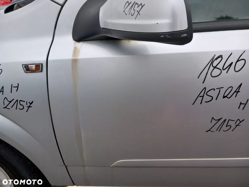 OPEL ASTRA H DRZWI LEWE PRZEDNIE LEWY PRZÓD KOLOR: Z157 - 2