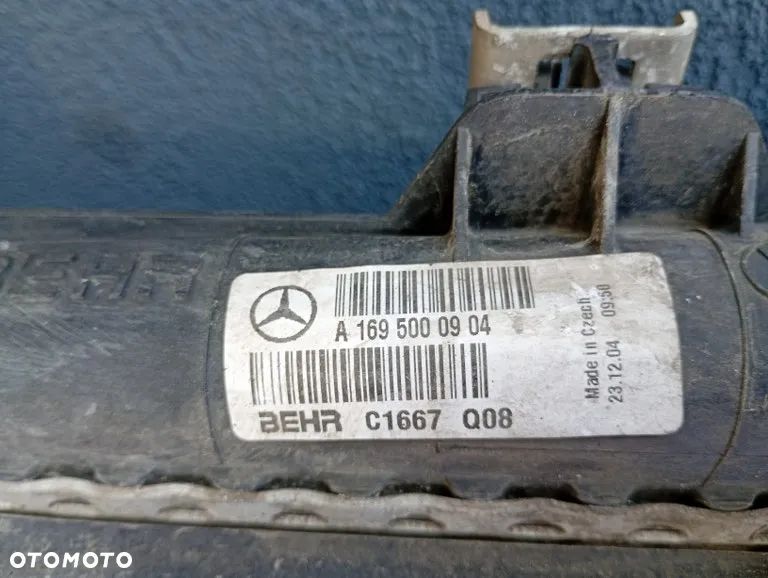 Pas Przedni Wzmocnienie Chłodnia Wentylator Belka Przód Mercedes W169 A170 1.7 - 11