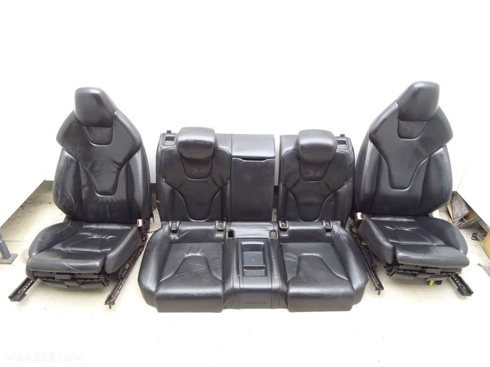 Komplet foteli przód kanapa tył tylna kubełki 8t0881105e audi s5 8t coupe - 10