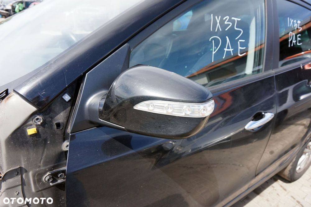 LUSTERKO ELEKTRYCZNE LEWE IX35 I PAE 87610-2Y970 CZARNY UK HYUNDAI 2009-2015 - 1