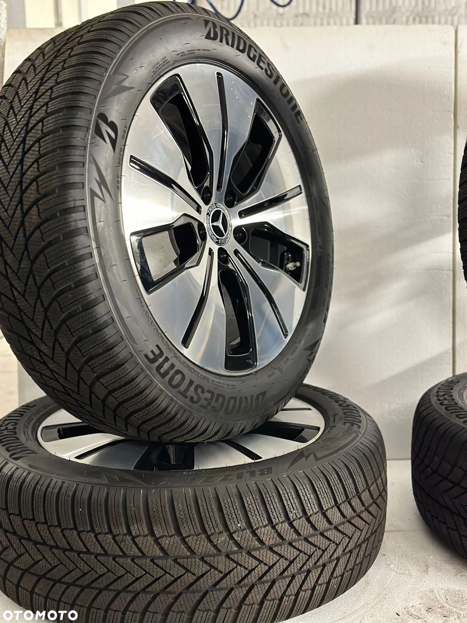 Koła Zimowe Mercedes EQC A293 + 235/55R19 Bridgestone Blizzak LM005 - 6