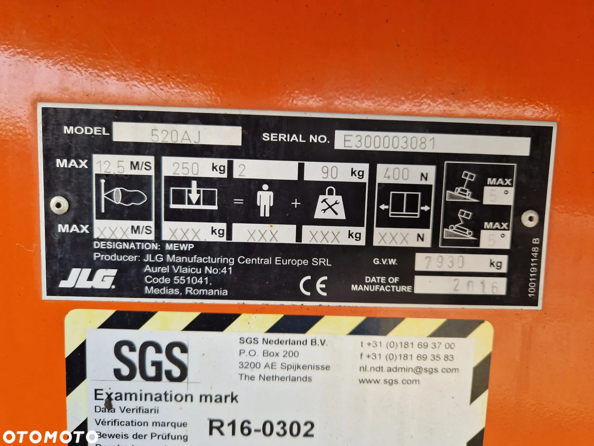 JLG 520AJ * podnośnik koszowy 18m * zwyżka * - 16