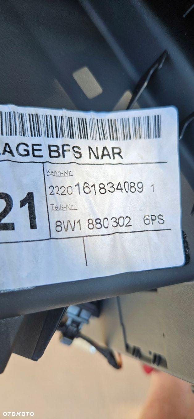 AUDI A4 B9 8W SCHOWEK DESKI PASAŻERA 8W1880302 JAK NOWY - 5