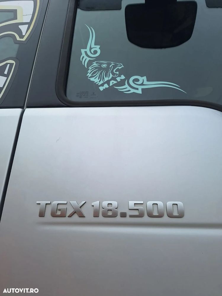 MAN TGX 18.500 4x2, 2019, 581.059km KIT BASCULARE, jante AL,Camera spate, AUTOMATA+INTARDER 6 trepte, Argintiu  metalizat, FRIGIDER, BALOANE FATA, Parasolar, GOARNE, Bara metalica fata, STARE FOARTE BUNA-POSIBILITATE LEASING 4 ani-PROMOTIE 25.900 EUR+Tva - 18