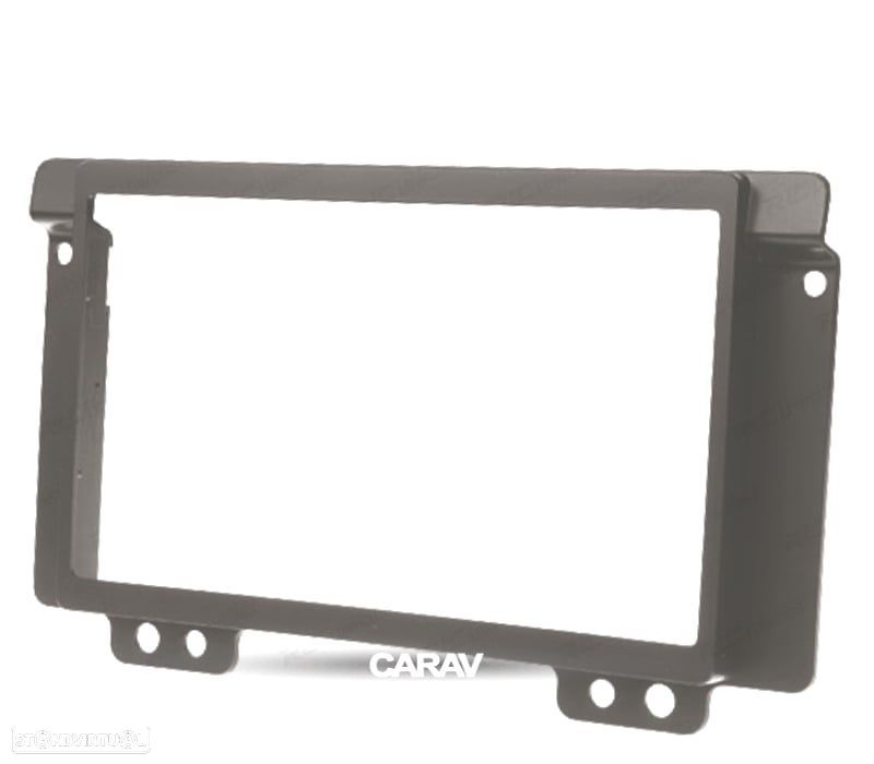 MOLDURA ADAPTADOR PRETO PARA RADIO 2-DIN PARA LAND ROVER FREELANDER 04-07 - 4